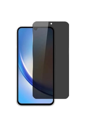 Logis Samsung Galaxy A35 Antistatik Tam Kaplayan Hayalet Ekran Koruyucu  Cam 