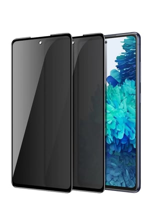 Logis Samsung Galaxy A55 Antistatik Tam Kaplayan Hayalet Ekran Koruyucu  Cam 