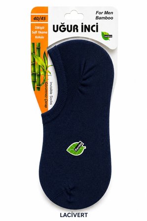Uğur İnci Erkek Bambu Babet Çorap Dikişsiz Yumuşak 6'lı Paket
