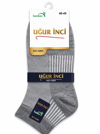 Uğur İnci Bambu Çorap Unisex Nefes Alabilen Terletmez Antibakteriyel Yumuşak Günlük Çorap 6'lı paket
