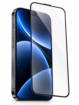 SPOLO iPhone 17E 5D Tam Kaplayan Ekran Koruyucu – 9H Sertlik, HD Görüntü, Hassas Dokunmatik