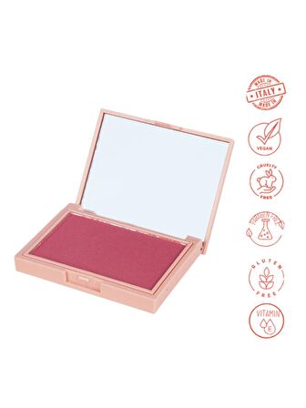 Dora Joy Işıltılı Toz Allık 03 Shine Kissed Powder Blush Vegan E Vitaminli