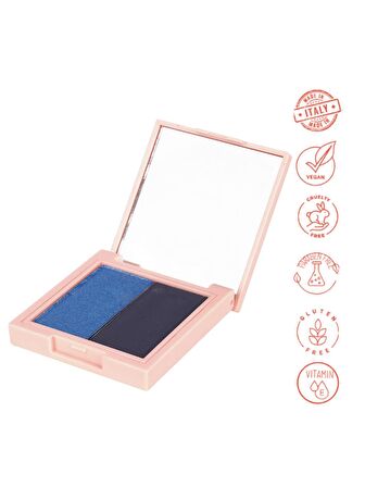 Dora Joy İkili Göz Farı 08 Deep Ocean Duo Eyeshadow Vegan E Vitaminli