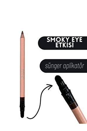 Dora Joy Smoky Göz Kalemi 06 Teddy Bear Simli Kahve Eye Pencil