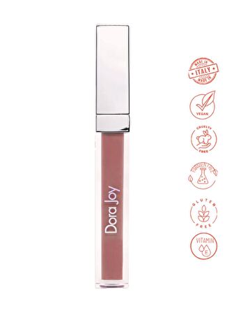 Dora Joy Lip Gloss 06 Rude Nude E Vitaminli & Hyalüronik Asitli Dudak Parlatıcısı