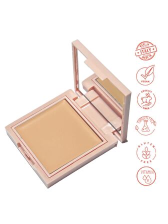 Dora Joy Pata Krem 01 Light Sarı Alt Ton Krem Formda Yüksek Kapatıcı Fondöten & Concealer