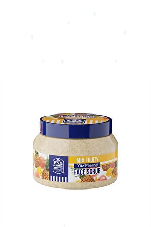 Fnx Barber Face Scrub Kayısı Çekirdeği ve Doğal Meyve Karışım Peeling Fruit Mix 500 ML