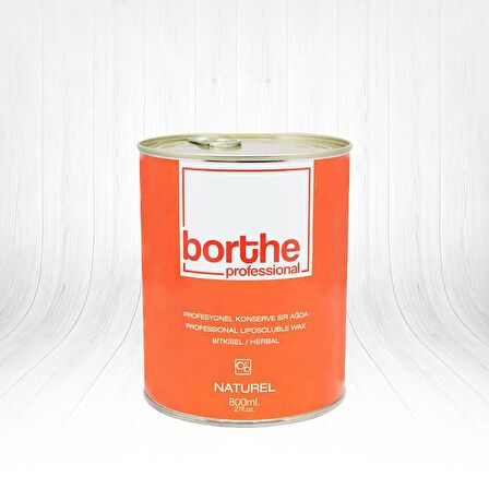 Borthe Naturel Konserve Sir Ağda 800ml