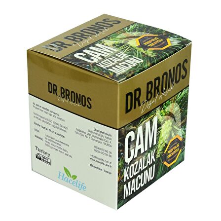 Dr.Bronos Çam Kozalak Macunu Doğal Saf Propolis Takviyeli 240GR