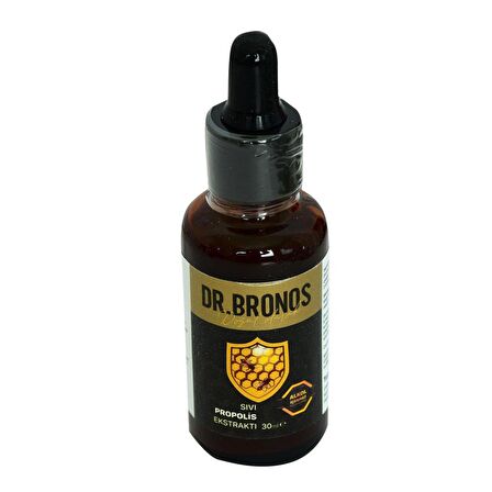 Dr.Bronos Alkolsüz Su Bazlı Sıvı Propolis Ekstraktı 30ML