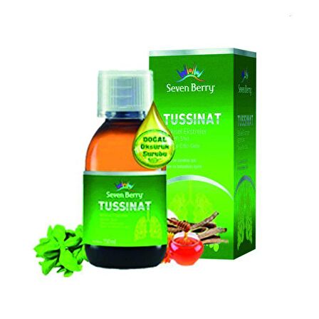 Seven Berry Tussinat Bitkisel İçerikli Öksürük Şurubu 150ml