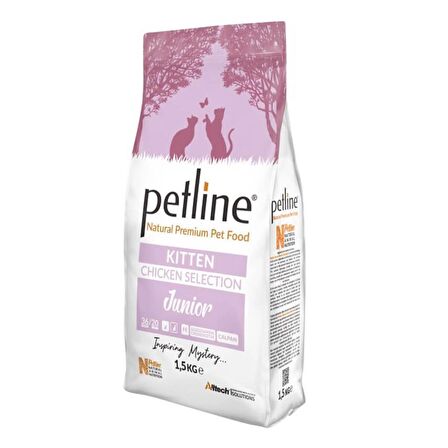 Petline Kitten Chicken Selection Tavuklu Yavru Kedi Maması 1,5 kg