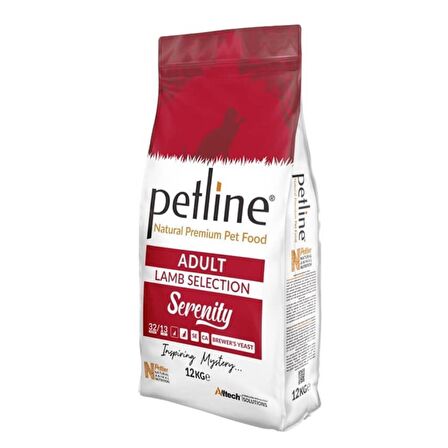 Petline Adult Lamb Selection Serenity Kuzu Etli Yetişkin Kedi Maması 12 kg