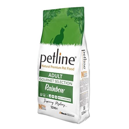 Petline Adult Gourmet Selection Rainbow Yetişkin Kedi Maması 12 kg