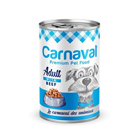 Carnaval Premium Yavru Köpek Konservesi Kuzu Etli 400 Gr