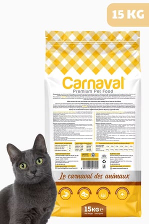 Carnaval Premium Yetişkin Kedi Maması Tavuklu 15 Kg 