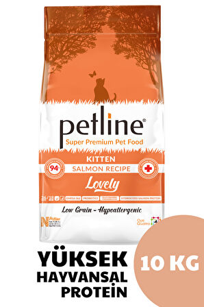 Omega 3&6 Deposu, Glukosaminli, Probiyotikli Yavru Kedi Maması 10kg - Lovely