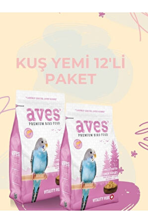 Premium Yavru Muhabbet yemi 400gr 12Li