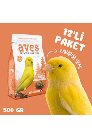 Premium Kanarya Yemi 500gr 12Li