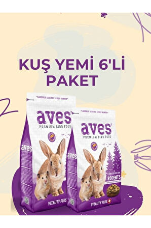 Premium Kemirgen Yemi 750gr 6Lı