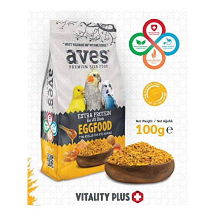 Aves Premium Kuş Maması 100 gr