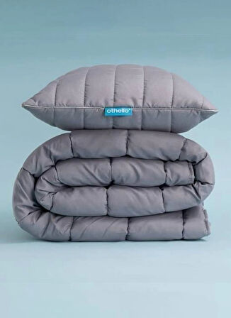 Othello Gri Yorgan DORMIOTRIOYRGN155x215+1YASTIKKILIFI