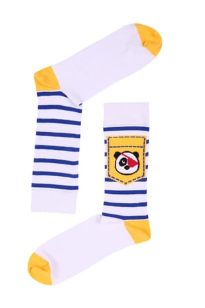 TheSocksCompany Pirate Panda Erkek Çorap