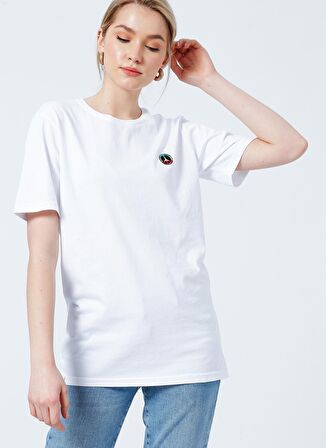 The Socks Company T-Shirt, XS, Beyaz