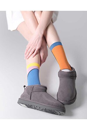 Kadın The Socks Company Renkli Çorap 22KDCR256K