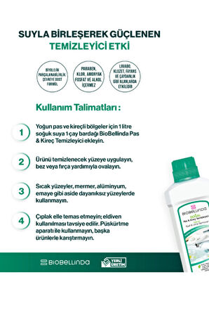 Biobellinda Pas & Kireç Temizleyici 750 Ml