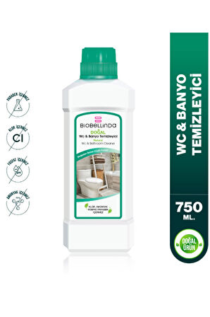 Biobellinda Wc & Banyo Temizleyici 750 Ml x 2 Adet
