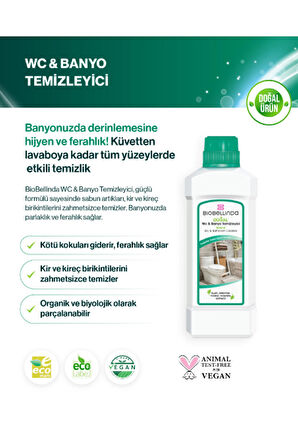 Biobellinda Wc & Banyo Temizleyici 750 Ml x 2 Adet