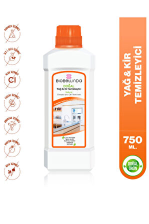 Biobellinda Yağ & Kir Temizleyici 750 Ml x 2 Adet