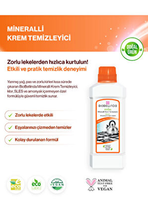 Biobellinda Mineralli Krem Temizleyici 1050 G/700 Ml x 2 Adet