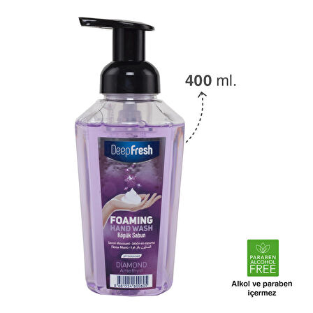 Deep Fresh Diamond Köpük Sabun Amethyst 400 ml