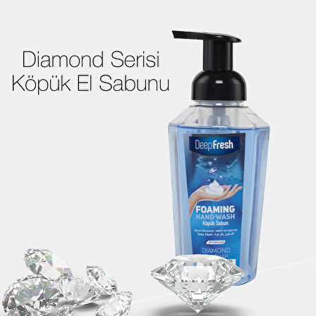 Deep Fresh Diamond Köpük Sabun Blue Topaz 400 ml