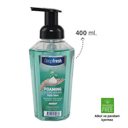 Deep Fresh Diamond Köpük Sabun Emerald 400 ml