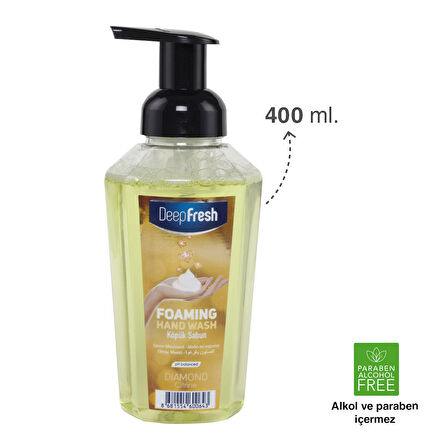 Deep Fresh Diamond Köpük Sabun Citrine 400 ml