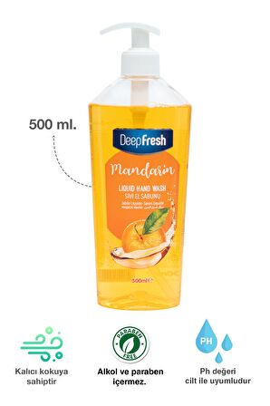 Deep Fresh Meyveli Sıvı Sabun Mandalina 500 ml