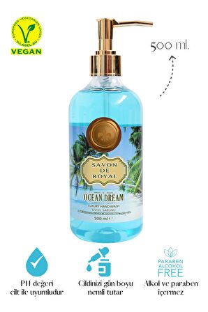 Tropical Luxury Vegan Sıvı Sabun Ocean Dream 500 ml