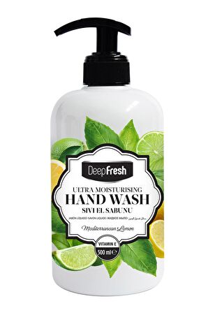 Deep Fresh Garden Nemlendirici Sıvı Sabun Akdeniz Limonu 500 ml