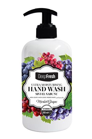 Deep Fresh Garden Nemlendirici Sıvı Sabun Merlot Üzümü 500 ml