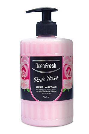 Deep Fresh Romance Sıvı Sabun Pembe Gül 500 ml