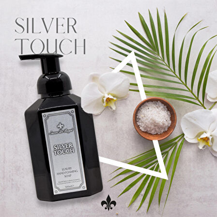 Luxury Vegan Köpük Sabun Silver Touch 500 ml