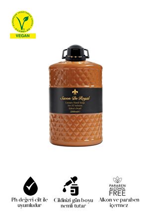 Savon De Royal Luxury Vegan Sıvı Sabun Eden s Pearl 2,5 lt