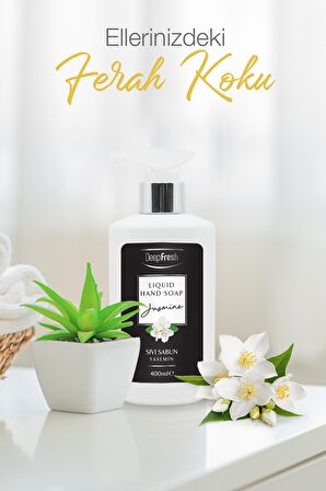 Deep Fresh Parfümlü Sıvı Sabun Yasemin 400 ml