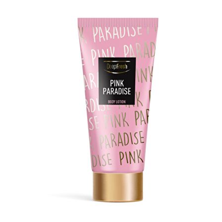 Deep Fresh Pink Paradise Nemlendirici Tüm Cilt Tipleri için Portakal Çiçeği&Amber Kokulu Vücut Losyonu 200 ml 