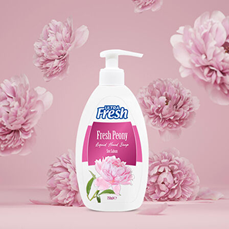 Ultra Fresh Sıvı Sabun Taze Şakayık 750 ml