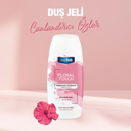 Deep Fresh Floral Touch Duş Jeli Hibiskus Özü 400ml