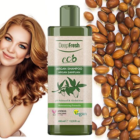 Deep Fresh Eco Serisi Argan Şampuan 400 ml